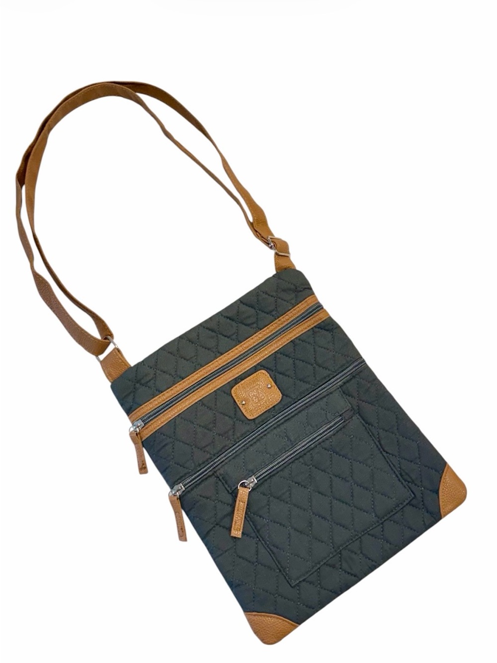 Stone Mountain Lockport Quilted Crossbody Shoulder Bag